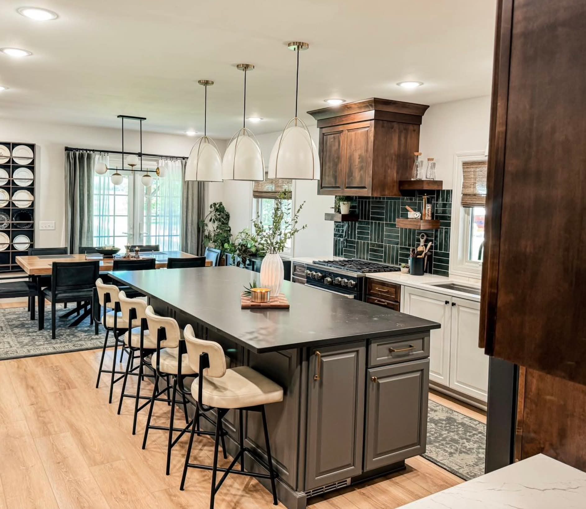 Kitchen island renovation by PrestigeCore